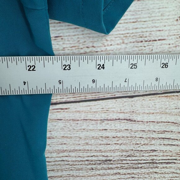 Figs‎ Casma Three Pocket Scrub Top Women's Size XL Pacific Blue - Picture 10 of 11